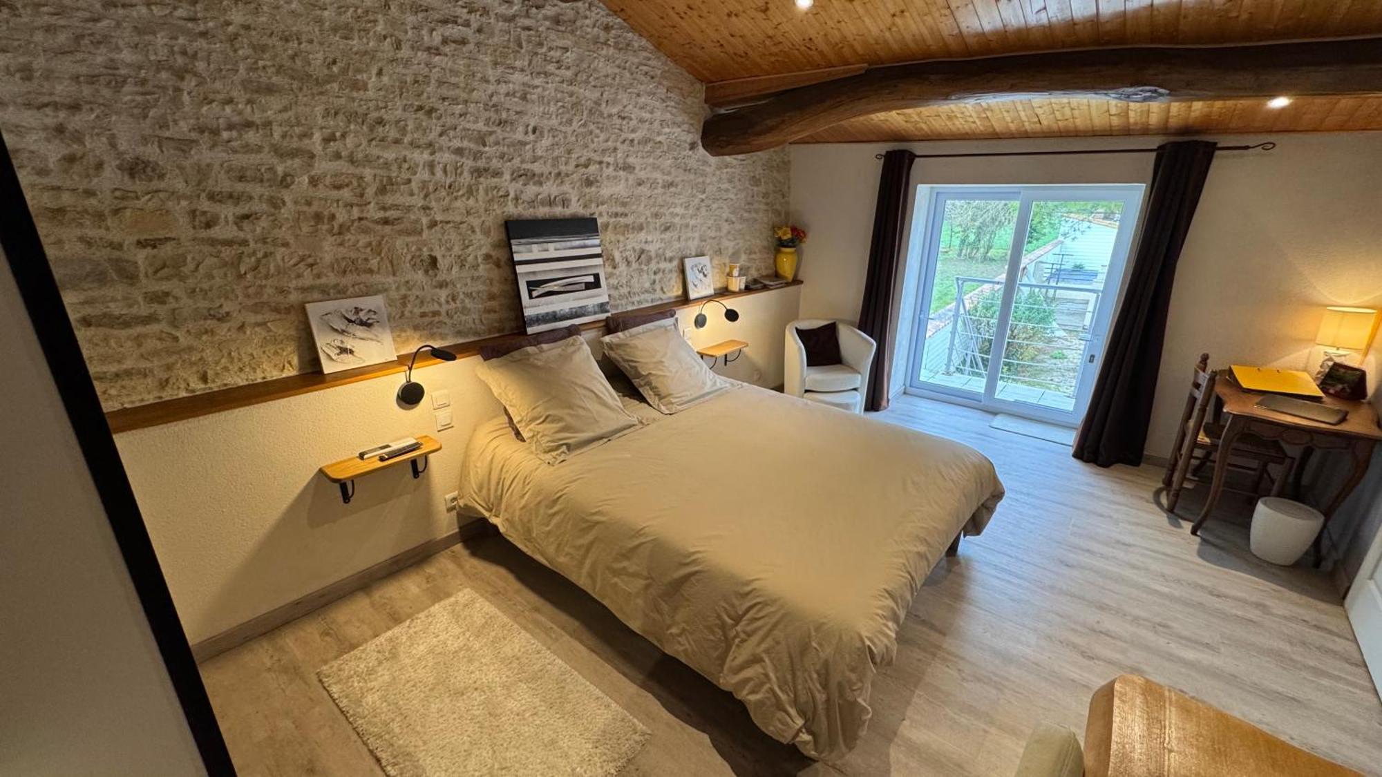 Chambres D'Hotes Les Rozieres Le Bourdet Exteriér fotografie